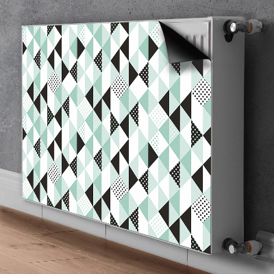 Decoratieve radiatormagneet Geometrisch patroon