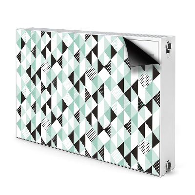 Decoratieve radiatormagneet Geometrisch patroon