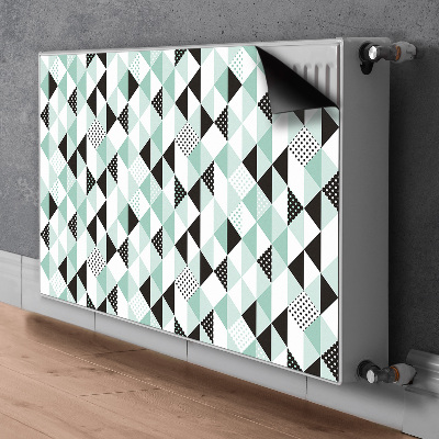 Decoratieve radiatormagneet Geometrisch patroon