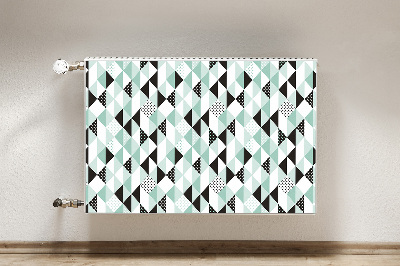 Decoratieve radiatormagneet Geometrisch patroon