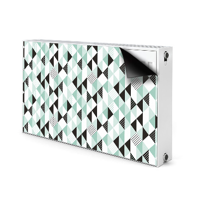 Decoratieve radiatormagneet Geometrisch patroon
