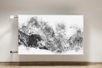 Magnetische bedrukte mat Landschap