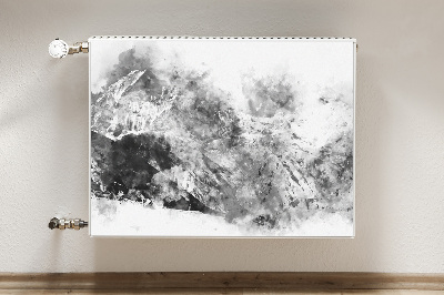 Magnetische bedrukte mat Landschap