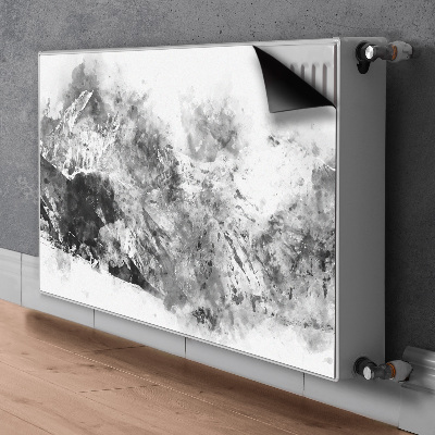 Magnetische bedrukte mat Landschap