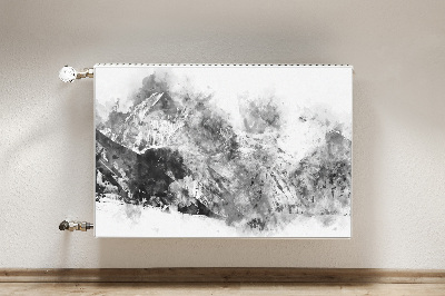 Magnetische bedrukte mat Landschap