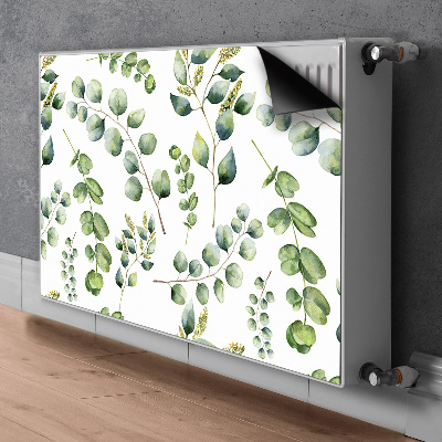 Decoratieve radiatormat Eucalyptus