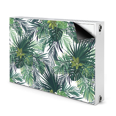 Magnetische radiatormat Tropische bladeren