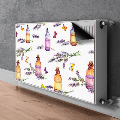 Magnetische mat voor de radiator Lavendel olie
