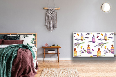 Magnetische mat voor de radiator Lavendel olie