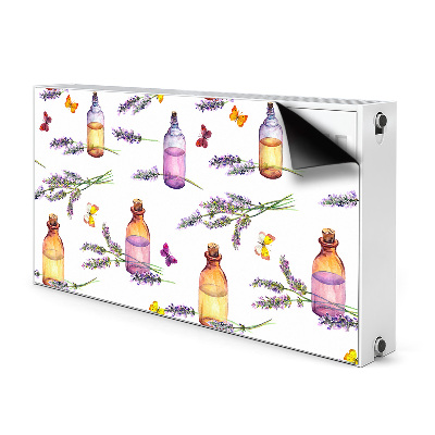 Magnetische mat voor de radiator Lavendel olie