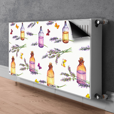 Magnetische mat voor de radiator Lavendel olie