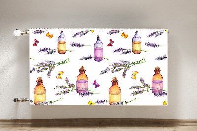 Magnetische mat voor de radiator Lavendel olie