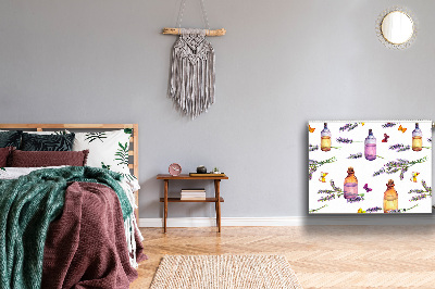 Magnetische mat voor de radiator Lavendel olie