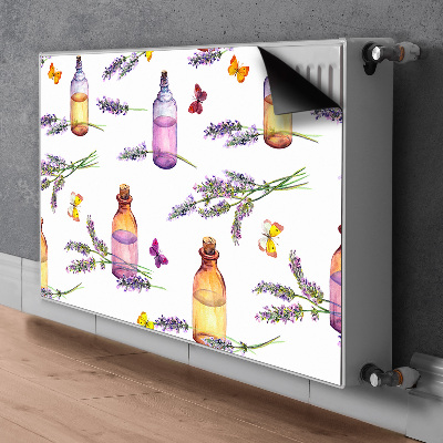 Magnetische mat voor de radiator Lavendel olie