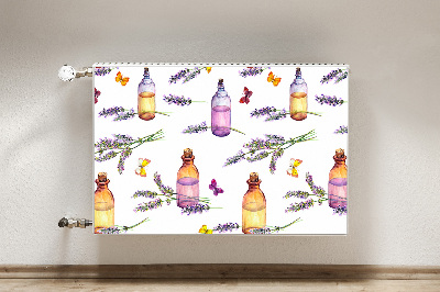 Magnetische mat voor de radiator Lavendel olie