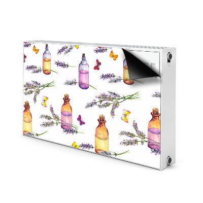 Magnetische mat voor de radiator Lavendel olie