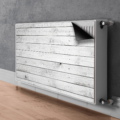 Decoratieve radiatormat Houten planken