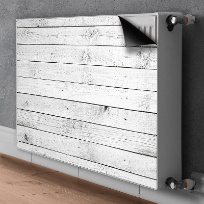 Decoratieve radiatormat Houten planken