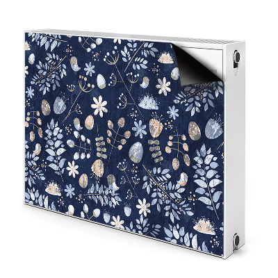 Magnetische radiatormat Scandinavische bladeren