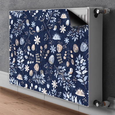 Magnetische radiatormat Scandinavische bladeren