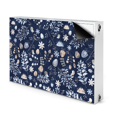 Magnetische radiatormat Scandinavische bladeren