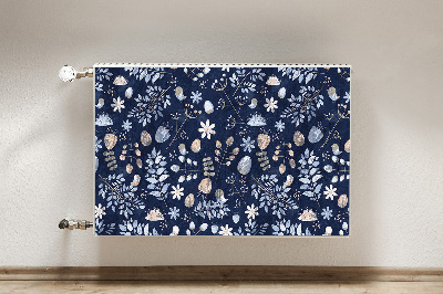 Magnetische radiatormat Scandinavische bladeren