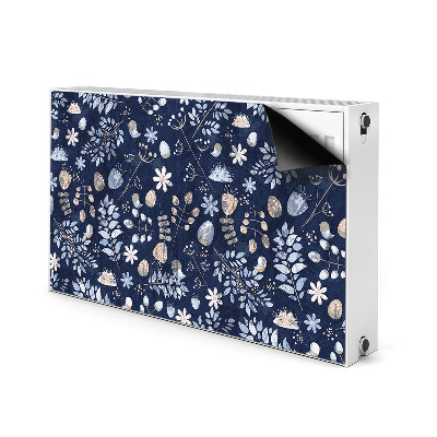 Magnetische radiatormat Scandinavische bladeren