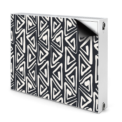 Decoratieve radiatormat Geometrisch patroon