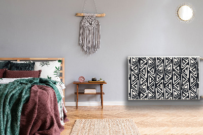 Decoratieve radiatormat Geometrisch patroon