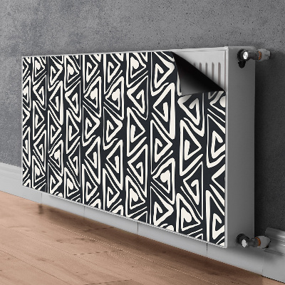 Decoratieve radiatormat Geometrisch patroon