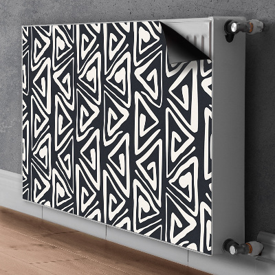 Decoratieve radiatormat Geometrisch patroon