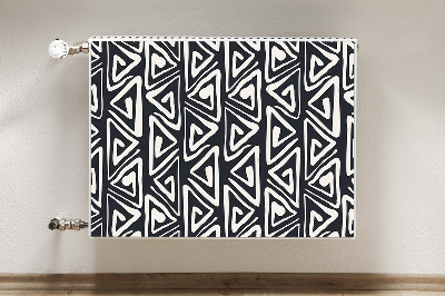 Decoratieve radiatormat Geometrisch patroon