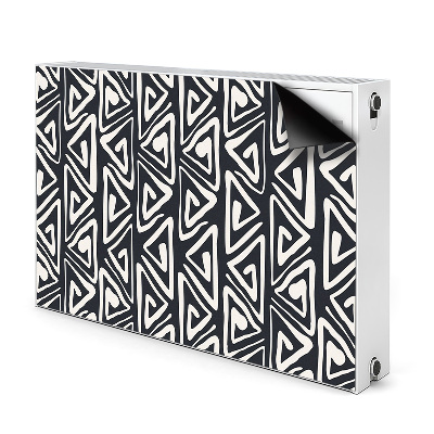 Decoratieve radiatormat Geometrisch patroon