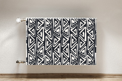 Decoratieve radiatormat Geometrisch patroon