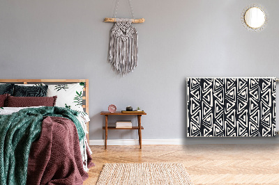 Decoratieve radiatormat Geometrisch patroon
