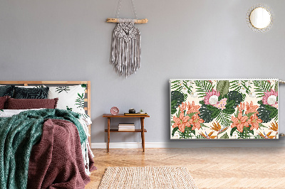 Magnetische bedrukte mat Muurschildering bloemen