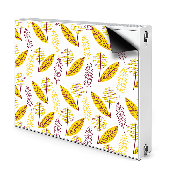 Magnetische bedrukte mat Herfstbladeren