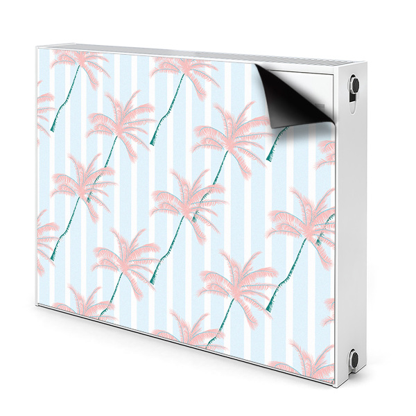Magnetische bedrukte mat Palm bladeren