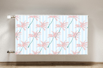 Magnetische bedrukte mat Palm bladeren
