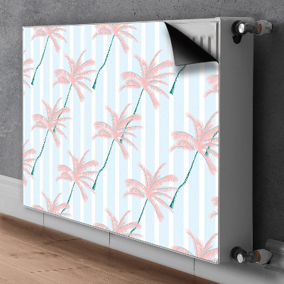 Magnetische bedrukte mat Palm bladeren