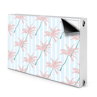 Magnetische bedrukte mat Palm bladeren