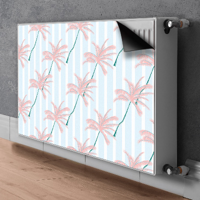 Magnetische bedrukte mat Palm bladeren