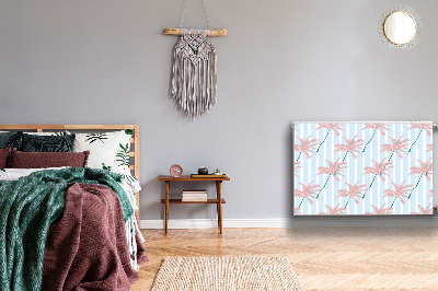 Magnetische bedrukte mat Palm bladeren