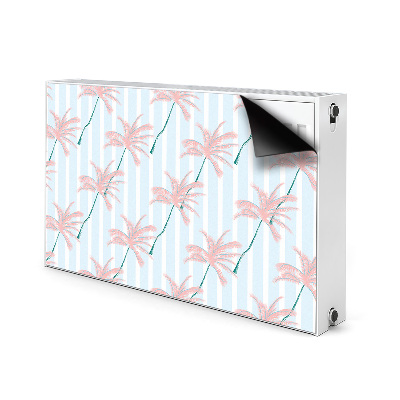 Magnetische bedrukte mat Palm bladeren