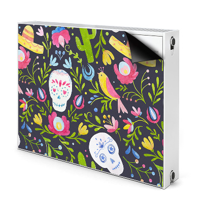 Magnetische mat voor de radiator Mexicaanse motieven
