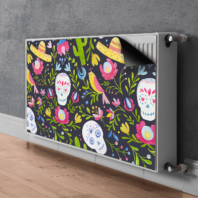 Magnetische mat voor de radiator Mexicaanse motieven