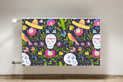 Magnetische mat voor de radiator Mexicaanse motieven
