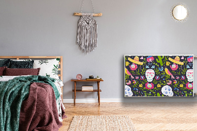 Magnetische mat voor de radiator Mexicaanse motieven