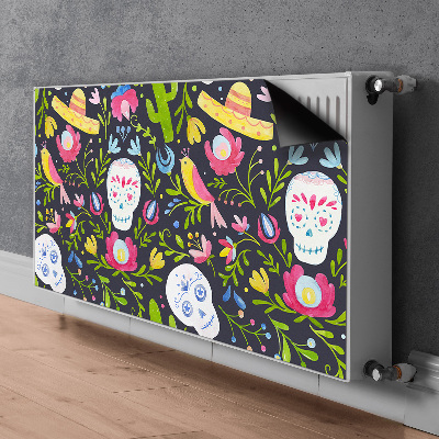 Magnetische mat voor de radiator Mexicaanse motieven