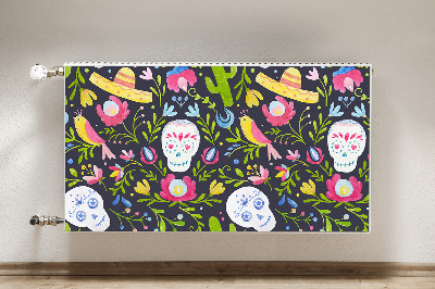 Magnetische mat voor de radiator Mexicaanse motieven